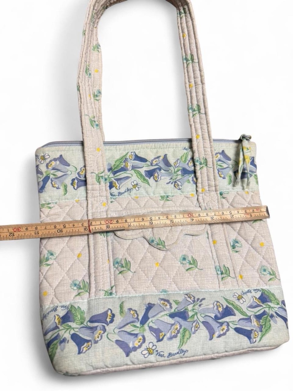 Rare Vintage Vera Bradley Watercolor Tote - Picture 5 of 6